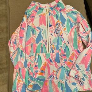 Lilly Pulitzer XL Popover In You Gotta Regatta